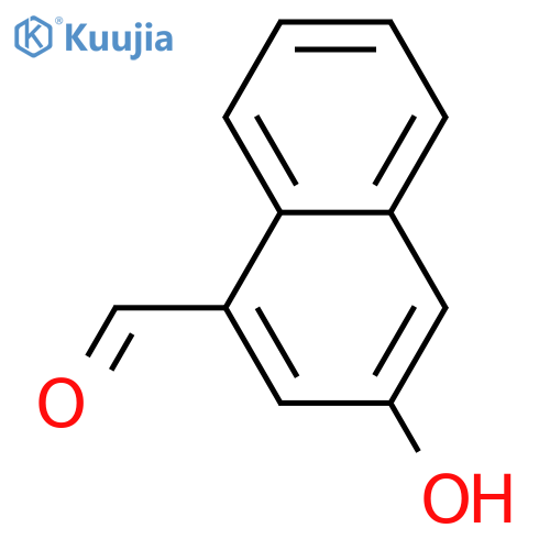 3-hydroxynaphthalene-1-carbaldehyde structure