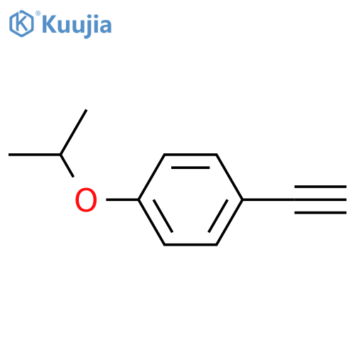 1-ethynyl-4-(propan-2-yloxy)benzene structure