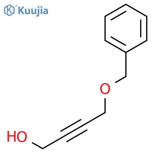 2-Butyn-1-ol, 4-(phenylmethoxy)- structure