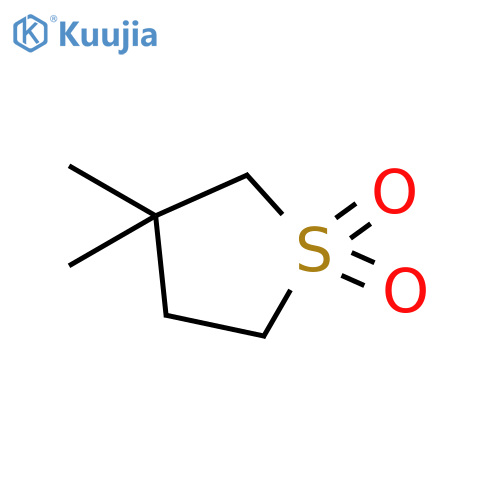 THIOPHENE, TETRAHYDRO-3,3-DIMETHYL-, 1,1-DIOXIDE structure