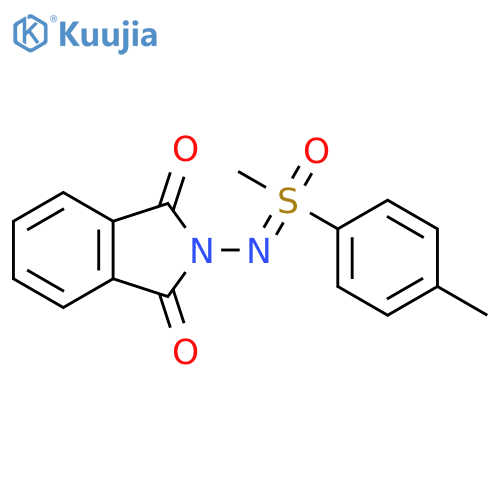 Sulfoximine,N-(1,3-dihydro-1,3-dioxo-2H-isoindol-2-yl)-S-methyl-S-(4-methylphenyl)- structure