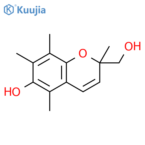 2-(Hydroxymethyl)-2,5,7,8-tetramethyl-2H-1-benzopyran-6-ol structure