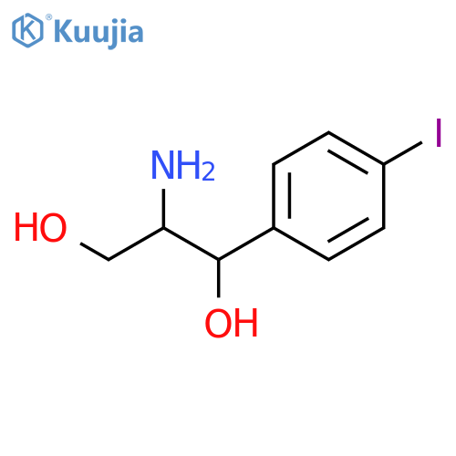 (1r,2r)-2-amino-1-(4-iodophenyl)-1,3-propanediol structure