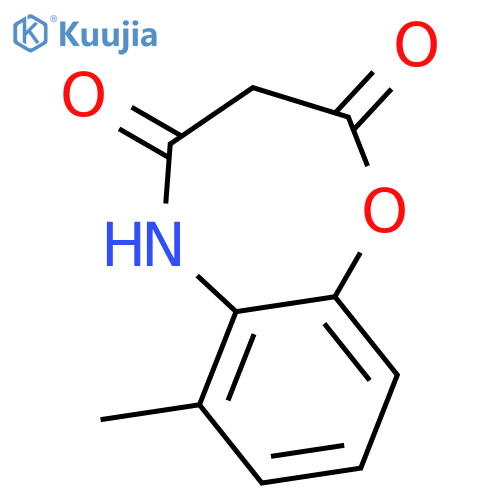 1,5-BENZOXAZEPINE-2,4(3H,5H)-DIONE, 6-METHYL- structure