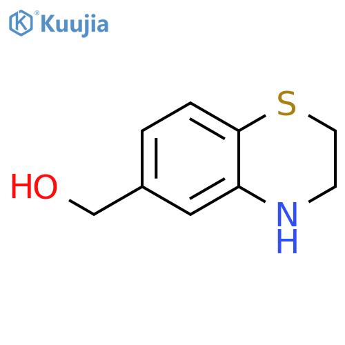 3,4-Dihydro-2H-1,4-benzothiazin-6-ylmethanol structure
