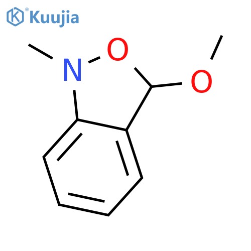 2,1-BENZISOXAZOLE, 1,3-DIHYDRO-3-METHOXY-1-METHYL- structure