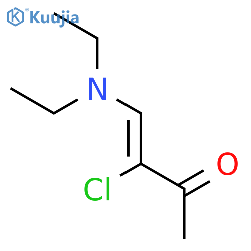 3-BUTEN-2-ONE, 3-CHLORO-4-(DIETHYLAMINO)- structure