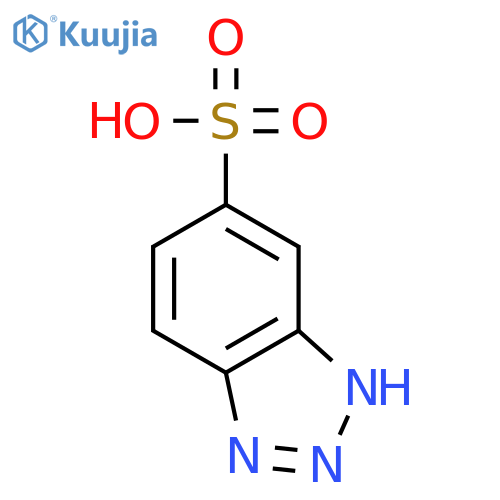 1H-Benzotriazole-5-sulfonic acid structure