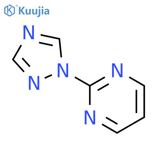 Pyrimidine,2-(1H-1,2,4-triazol-1-yl)- structure