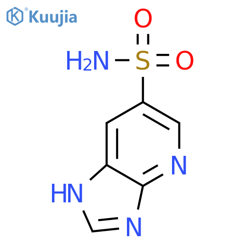 1H-Imidazo[4,5-b]pyridine-6-sulfonamide(7CI) structure