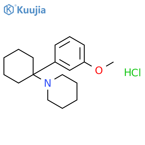 3-methoxy Pcp (hydrochloride) structure