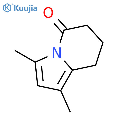 5(6H)-INDOLIZINONE, 7,8-DIHYDRO-1,3-DIMETHYL- structure