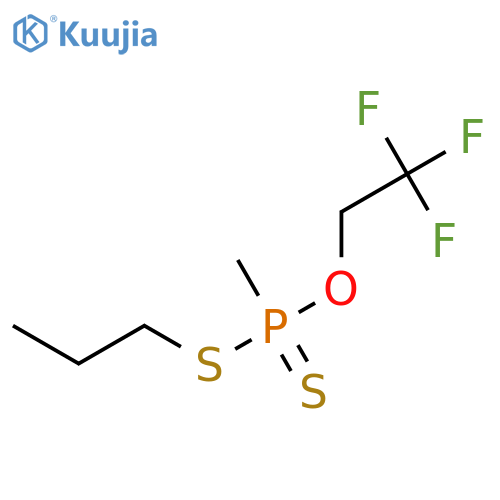 S-propyl O-(2,2,2-trifluoroethyl) methylphosphonodithioate structure