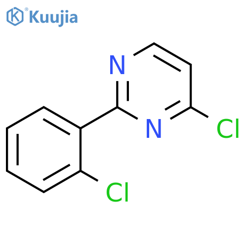 4-Chloro-2-(2-chlorophenyl)pyrimidine structure