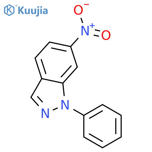 6-Nitro-1-phenyl-1H-indazole structure