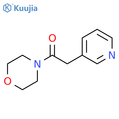 1-(morpholin-4-yl)-2-(pyridin-3-yl)ethan-1-one structure