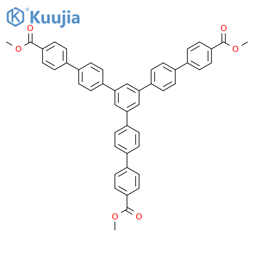 5''-[4'-(Methoxycarbonyl)[1,1'-biphenyl]-4-yl]-, 4,4''''-diMethyl ester structure