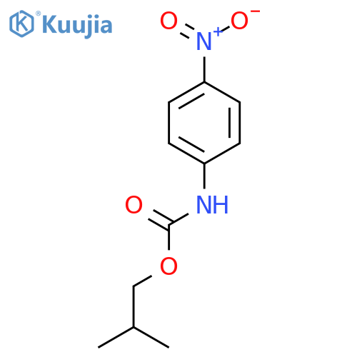 CARBAMIC ACID, (4-NITROPHENYL)-, 2-METHYLPROPYL ESTER structure