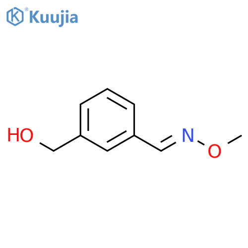 Benzaldehyde, 3-(hydroxymethyl)-, O-methyloxime, (E)- structure