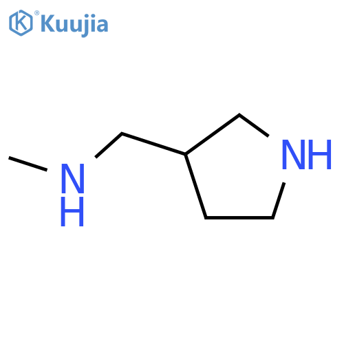 methyl(pyrrolidin-3-yl)methylamine structure