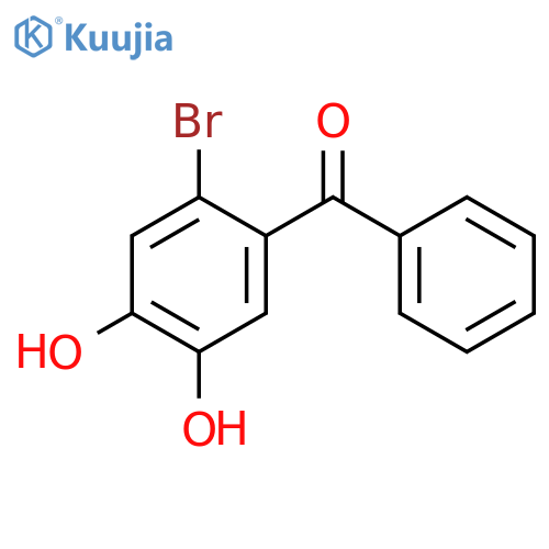 Methanone, (2-bromo-4,5-dihydroxyphenyl)phenyl- structure