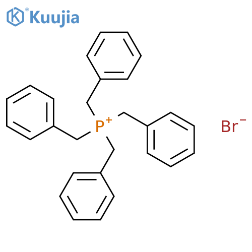 PHOSPHONIUM, TETRAKIS(PHENYLMETHYL)-, BROMIDE structure