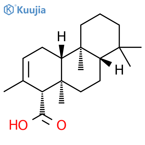 1-Phenanthrenecarboxylic acid, 1,4,4a,4b,5,6,7,8,8a,9,10,10a-dodecahydro-2,4b,8,8,10a-pentamethyl-, (1R,4aR,4bS,8aS,10aR)- structure