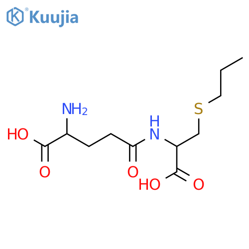 N-gamma-Glutamyl-S-propylcysteine structure