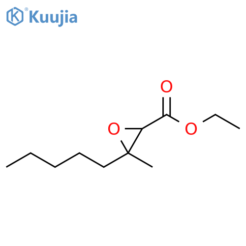 2-Oxiranecarboxylic acid, 3-methyl-3-pentyl-, ethyl ester structure