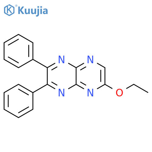 Pyrazino[2,3-b]pyrazine, 6-ethoxy-2,3-diphenyl- structure