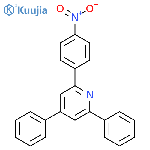 Pyridine, 2-(4-nitrophenyl)-4,6-diphenyl- structure