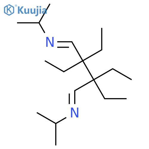 2-Propanamine, N,N'-(2,2,3,3-tetraethyl-1,4-butanediylidene)bis- structure
