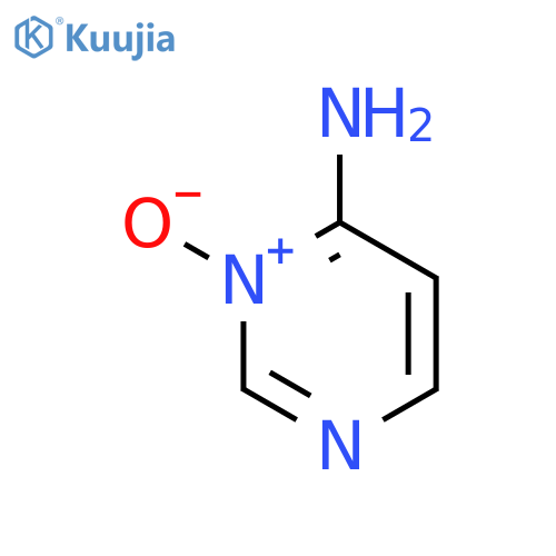 4-Pyrimidinamine,3-oxide structure