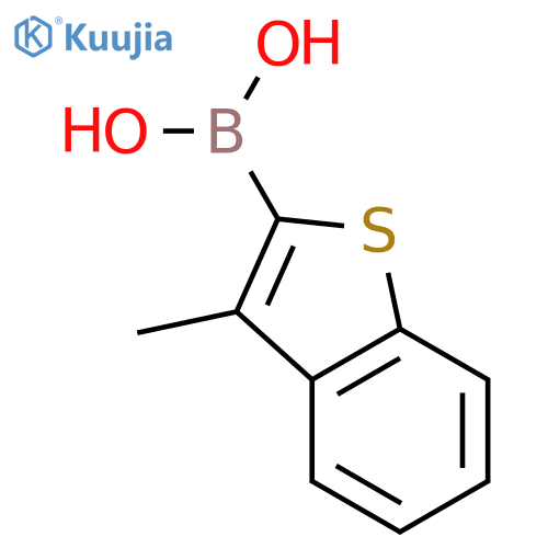 (3-Methylbenzo[b]thiophen-2-yl)boronic acid structure