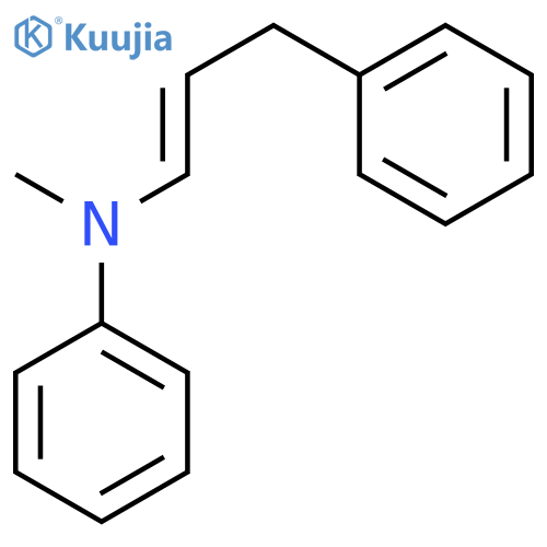 Benzenamine, N-methyl-N-(3-phenyl-1-propenyl)- structure