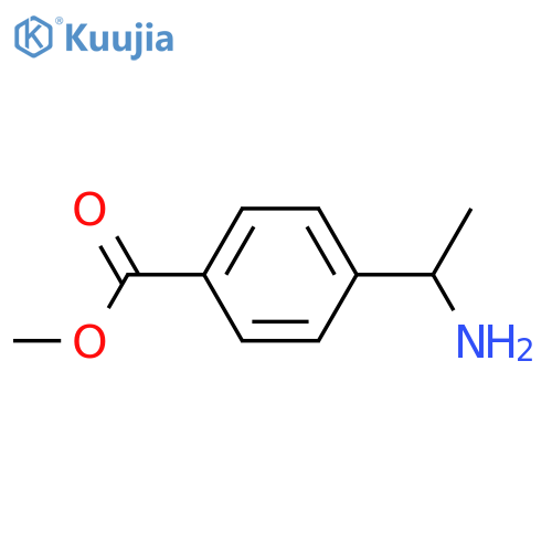 methyl 4-[(1R)-1-aminoethyl]benzoate structure