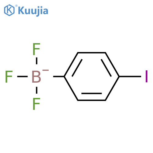 Potassium 4-iodophenyltrifluoroborate structure