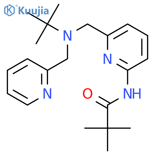 Propanamide,N-[6-[[(1,1-dimethylethyl)(2-pyridinylmethyl)amino]methyl]-2-pyridinyl]-2,2-dimethyl- structure