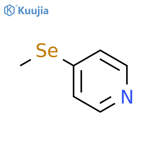 Pyridine, 4-(methylseleno)- structure