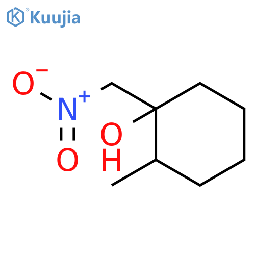 Cyclohexanol,2-methyl-1-(nitromethyl)- structure