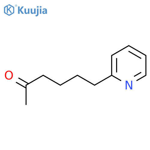 6-(Pyridin-2-yl)hexan-2-one structure