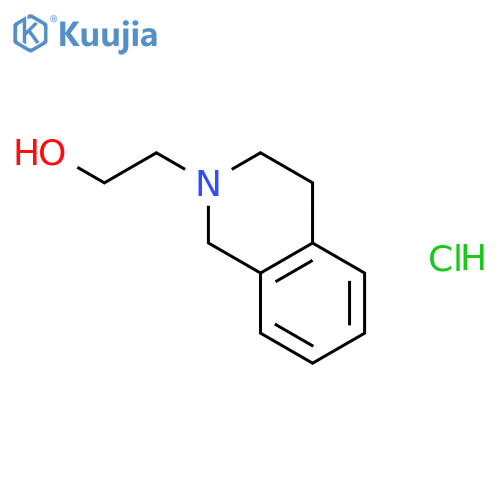2(1H)-Isoquinolineethanol, 3,4-dihydro-, hydrochloride structure