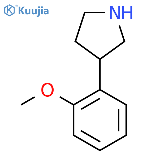 3-(2-Methoxyphenyl)pyrrolidine structure
