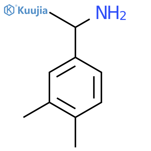 1-(3,4-Dimethylphenyl)ethanamine structure
