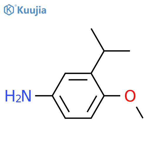 3-Isopropyl-4-methoxyaniline structure