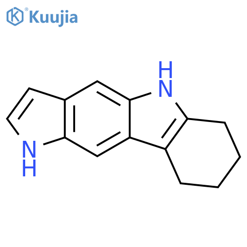 Pyrrolo[3,2-b]carbazole, 1,5,6,7,8,9-hexahydro- structure