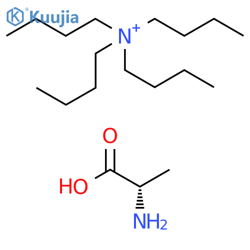 L-Alanine, compd. with N,N,N-tributyl-1-butanaminium (1:1) structure