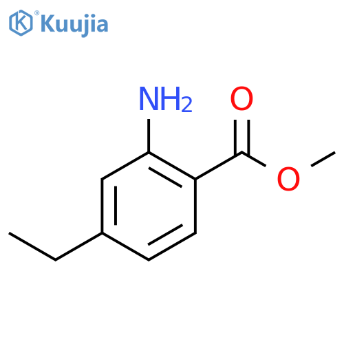 Methyl 2-amino-4-ethylbenzoate structure