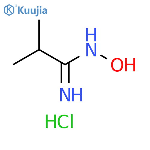 N-HydroxyisobutyrimidamideHydrochloride structure