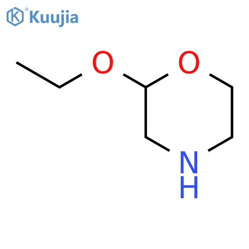 MORPHOLINE, 2-ETHOXY- structure